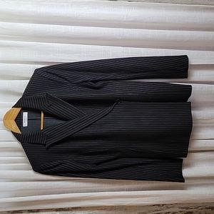 Bailey 44 Black Pinstripe Blazer Size M